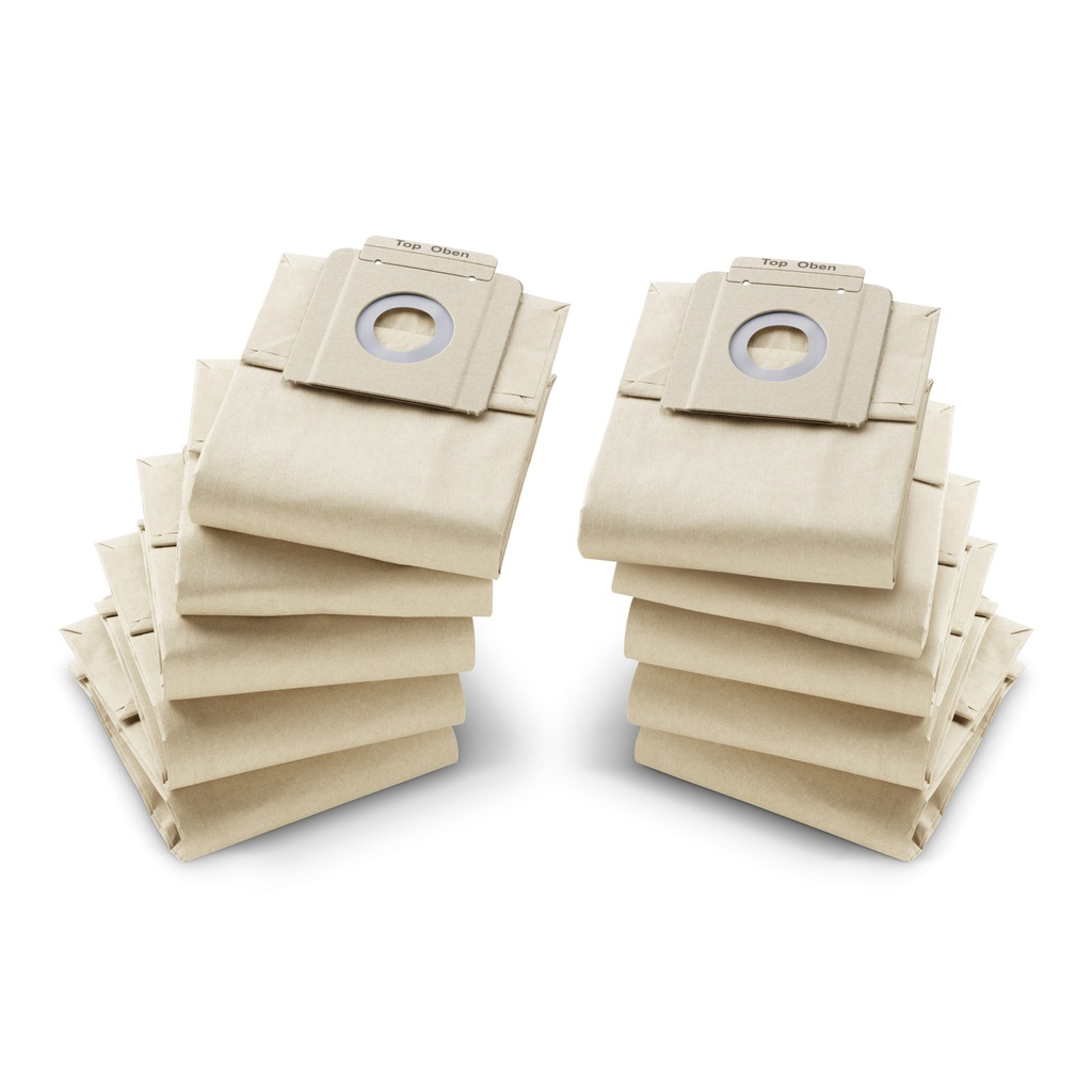 Bolsa filtro papel - 10 unidades, Karcher