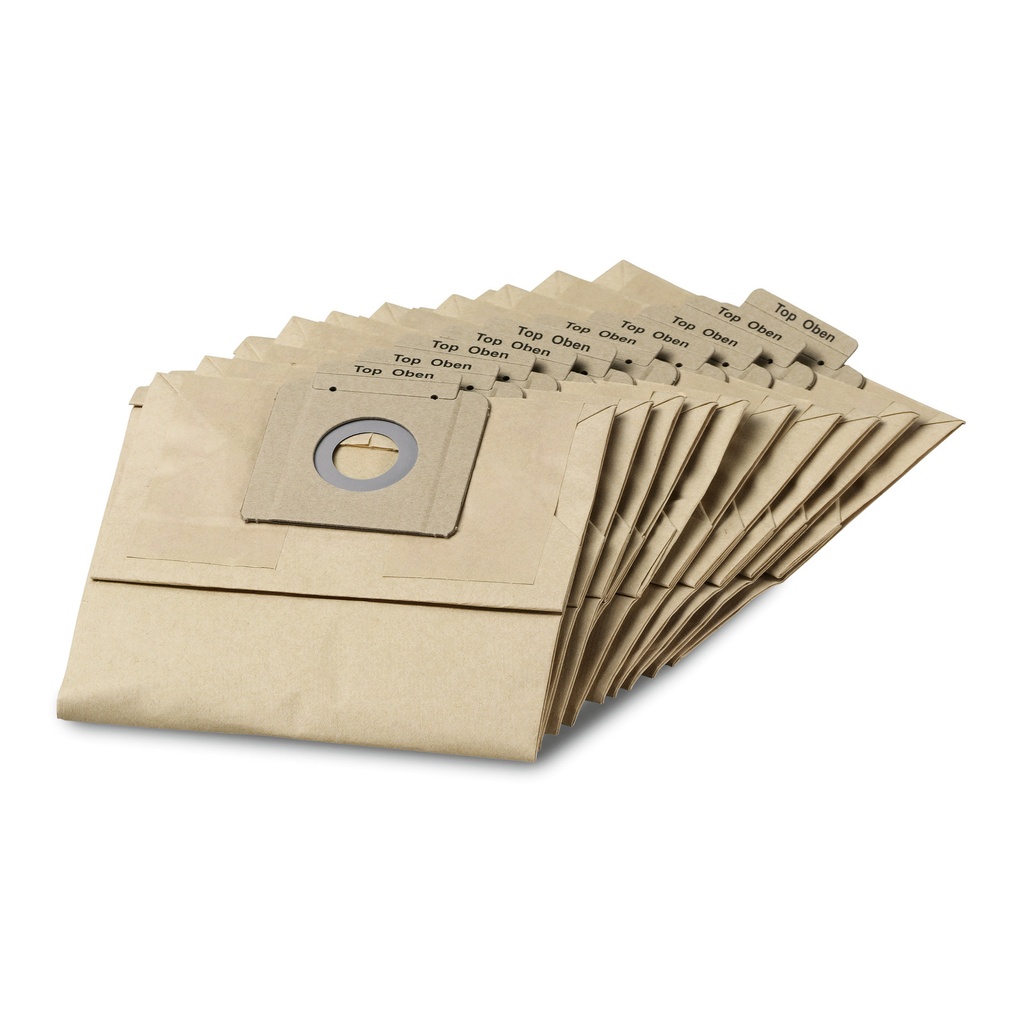 Bolsa filtro papel - 10 unidades, Karcher