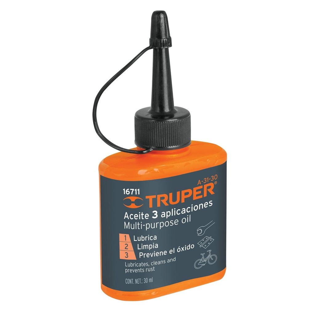 [16711] Aceite multiusos de 30 ml (1oz), Truper