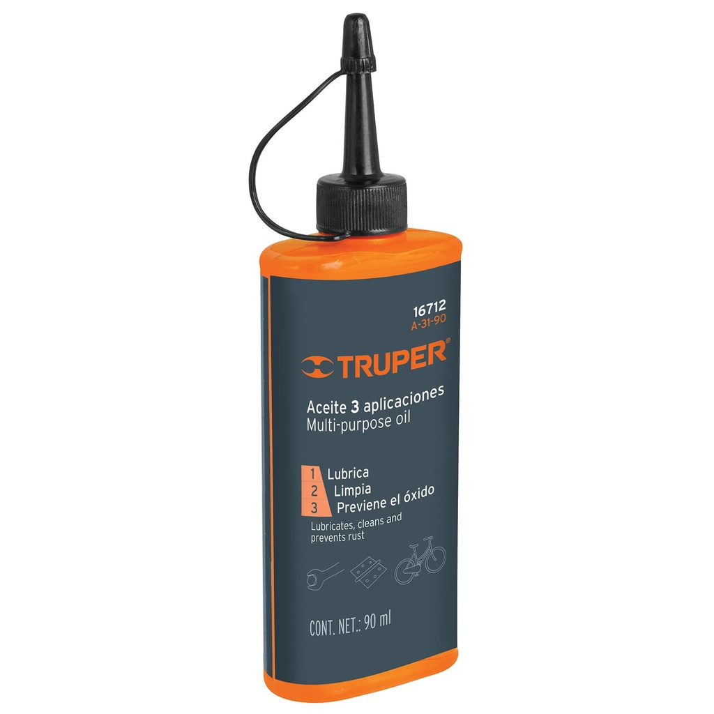 [16712] Aceite multiusos de 90 ml (3oz), Truper