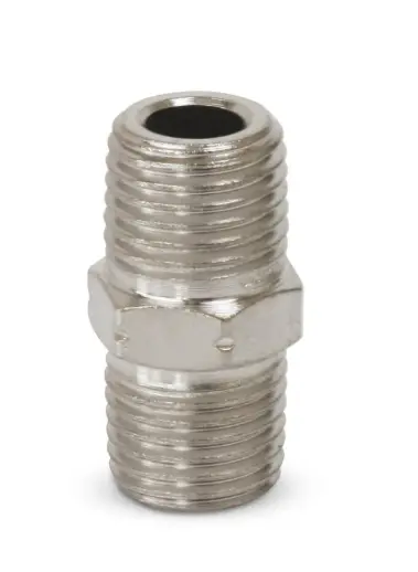 Acople macho rosca 1/4" x 1/4" NPT, Guiotto - Italy