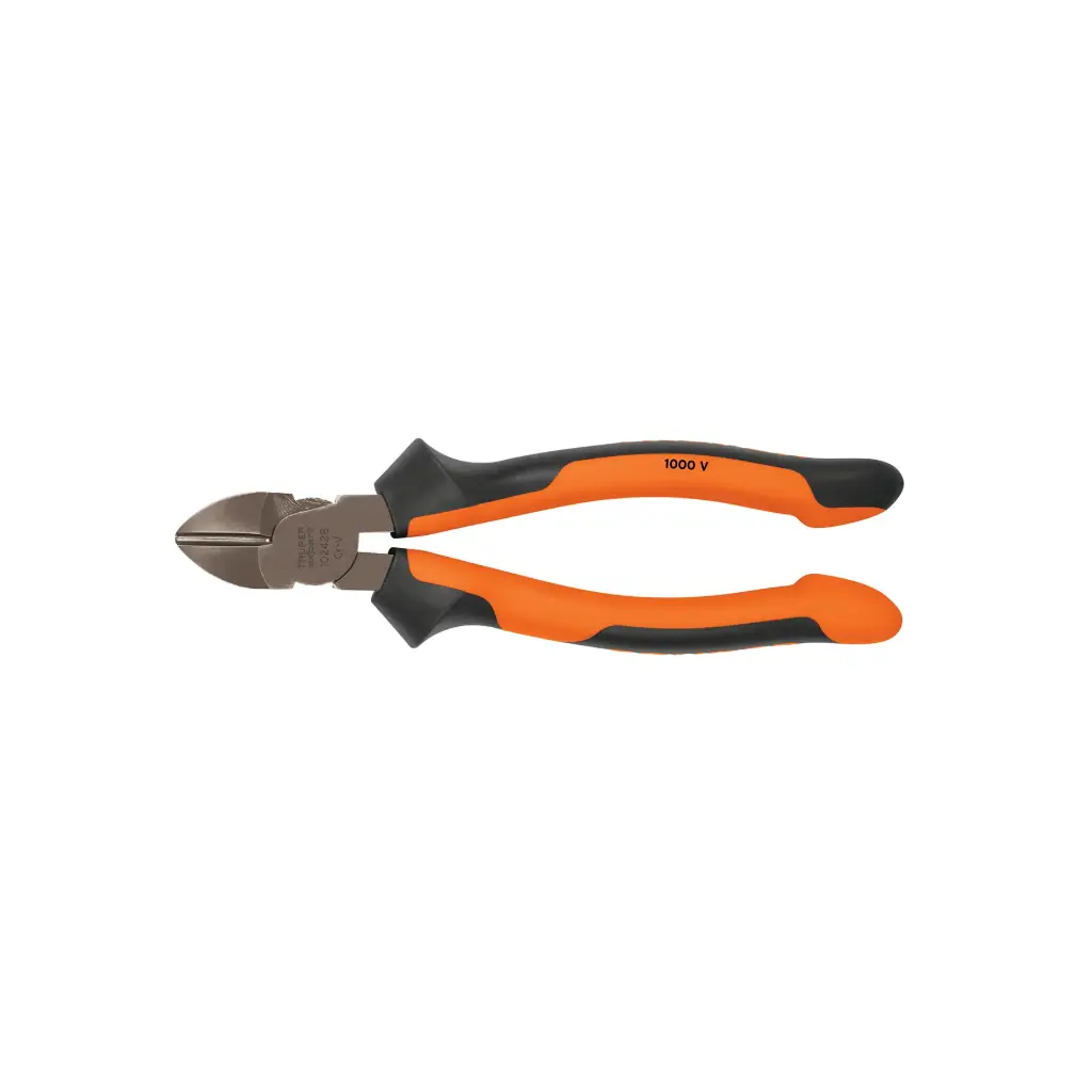 [102428] Alicate de corte diagonal 8" alta palanca, Comfort Grip, Truper Expert