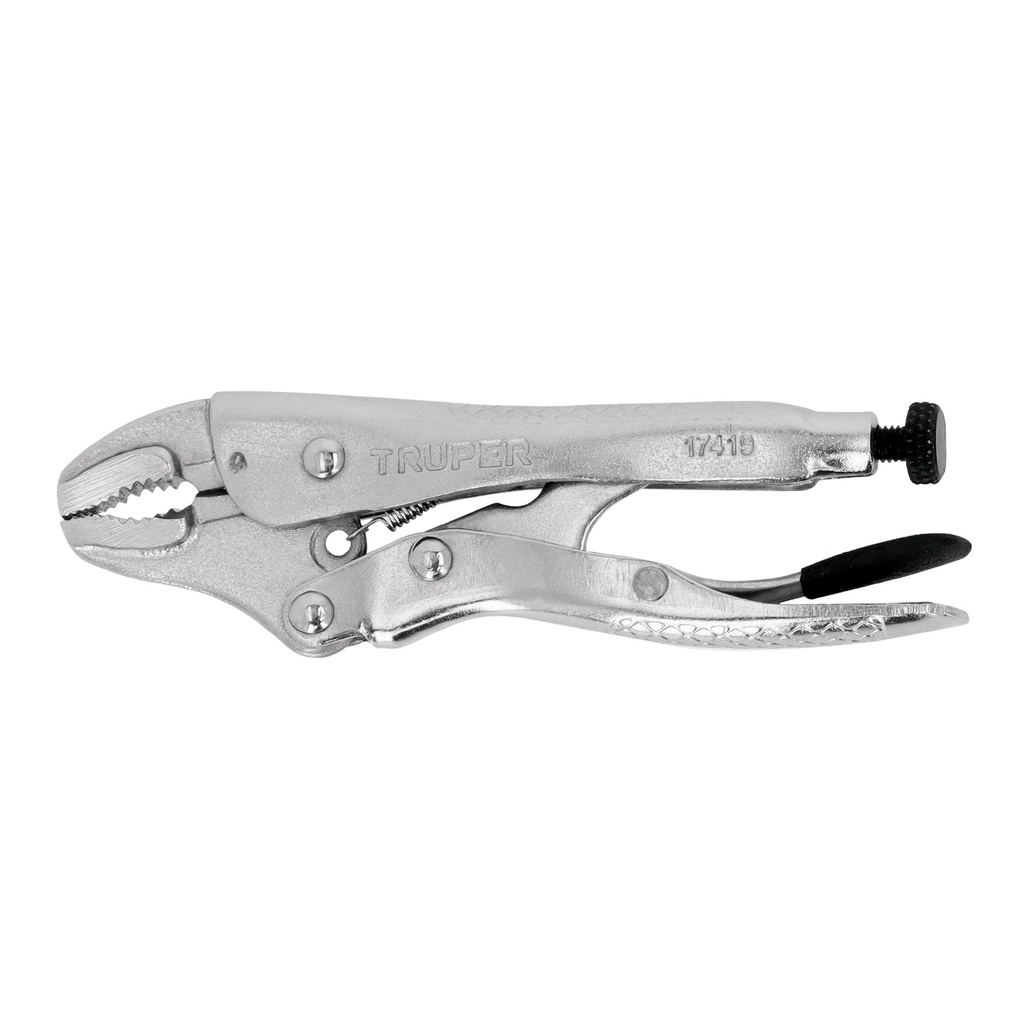 [17419] Alicate de presión 4" mordaza curva, Truper