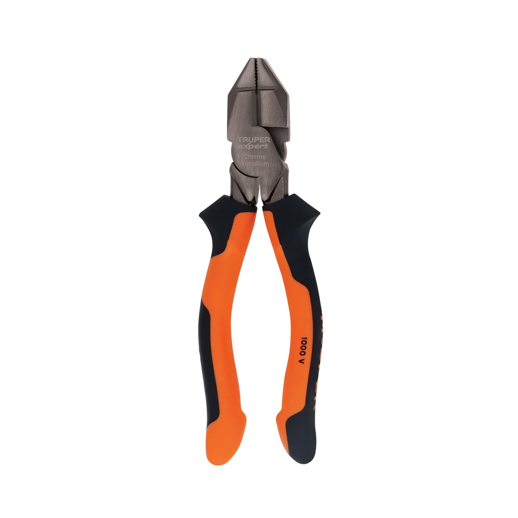[17338] Alicate universal profesional 7" mango Comfort Grip, Truper Expert