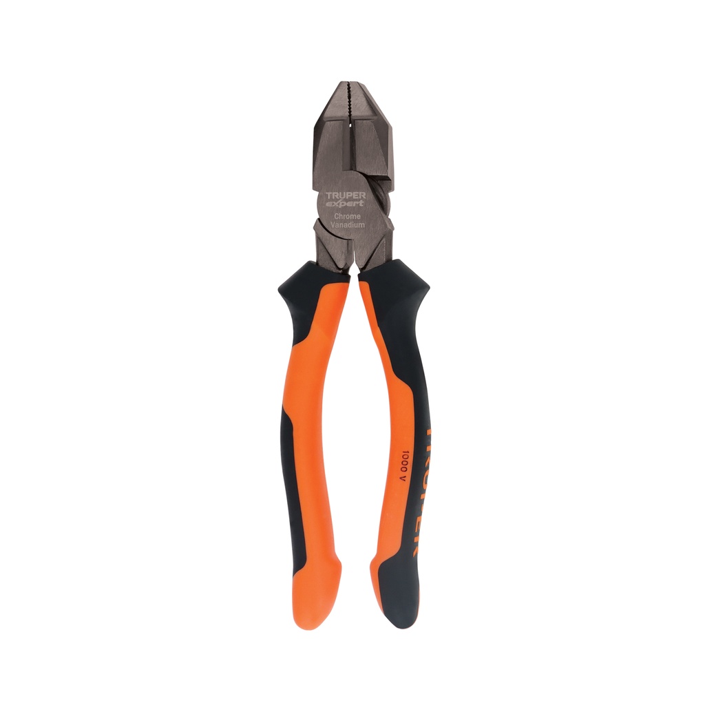 [12350] Alicate universal profesional 8" mango Comfort Grip, Truper Expert