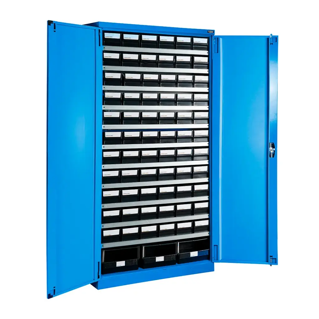 Armario AZUL | 1023x555x2000hmm c/acc completo, Storage Compat