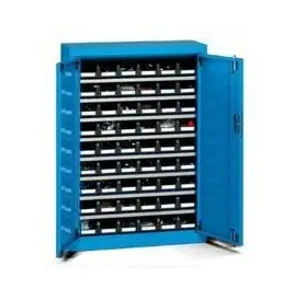 [FAK104051 04] Armario Metalico AZUL | c/pts 700x270x1028 C/Contenedores, Storage Compat