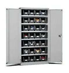 Armario Metalico Gris beige | 1023x400x2000h C/Contenedores, Storage Compat