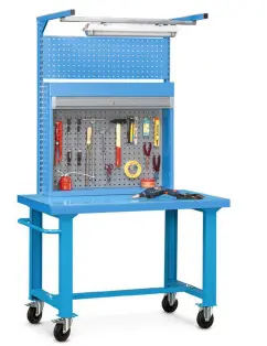 BANCO WORK GRIS | 1300X0800X0840HMM M.MULTI, Storage Compat