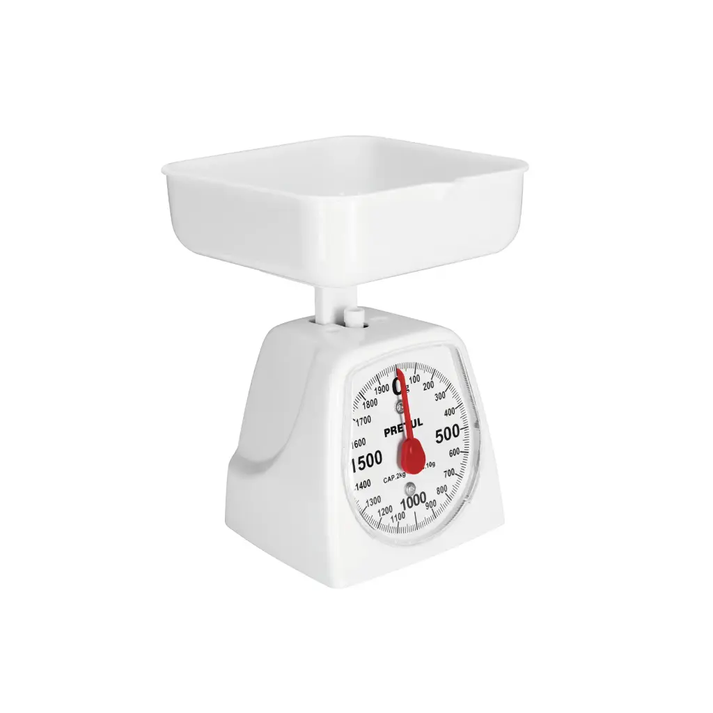 Báscula mecánica para cocina, 5 kg, Pretul