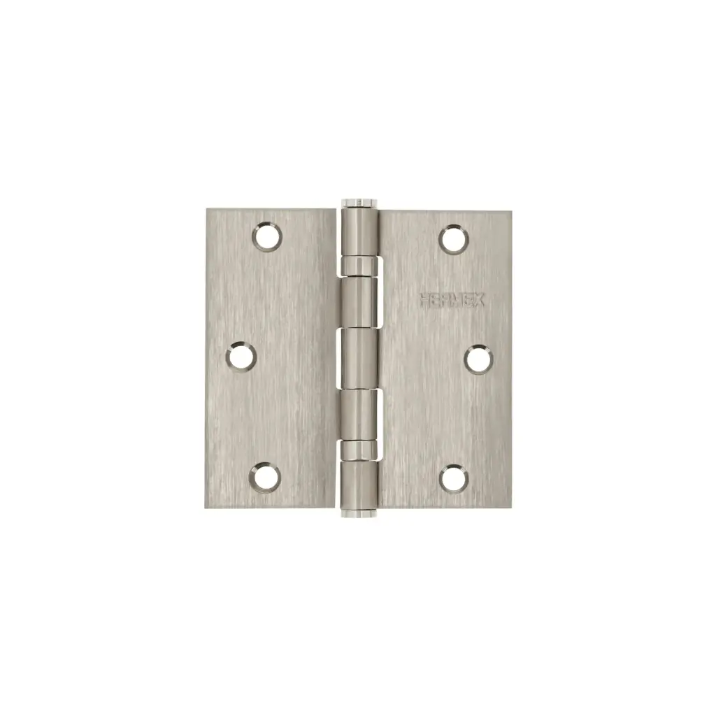 [43228] BC-354P Bisagra cuadrada 3-1/2", acero inoxidable, plana, Truper Hermex