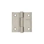 [43225] Bisagra cuadrada 2" acero inoxidable, plana, Truper Hermex