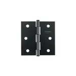 [46918] Bisagra cuadrada 3', acero negro, cabeza plana, Truper Hermex