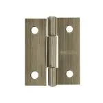 Bisagra rectangular 1-1/2" latón antiguo, Truper Hermex