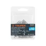 [15457] Blíster con 100 anzuelos para pesca # 10, Truper