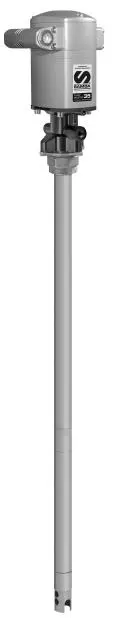 BOMBA NEUMATICA DE GRASA PM35 HASTA  NLGI-2 RATIO 60:1 MONTAJE EN BIDONES DE 185 KG CAUDAL DE ENTREGA   2 KG / MIN, SAMOA
