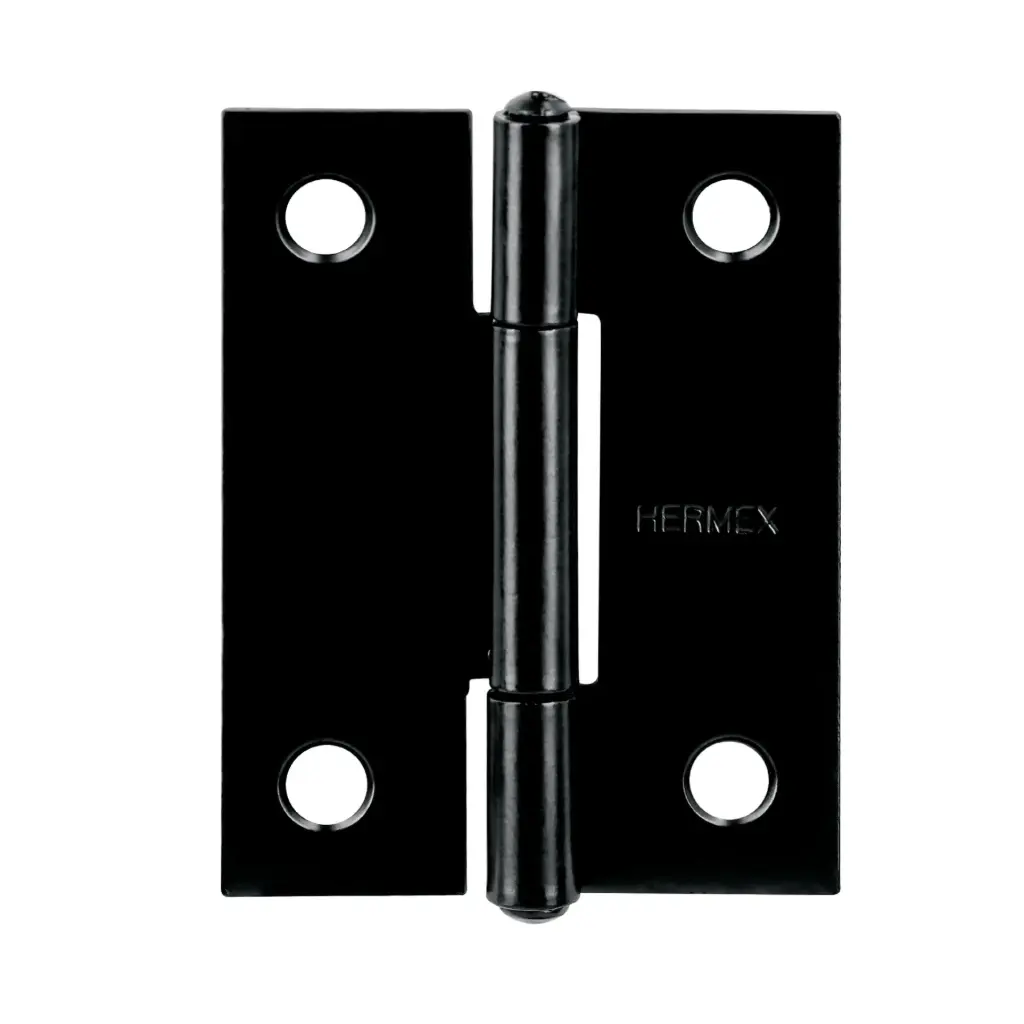 BR-206 Bisagra rectangular 2" negra, Truper Hermex