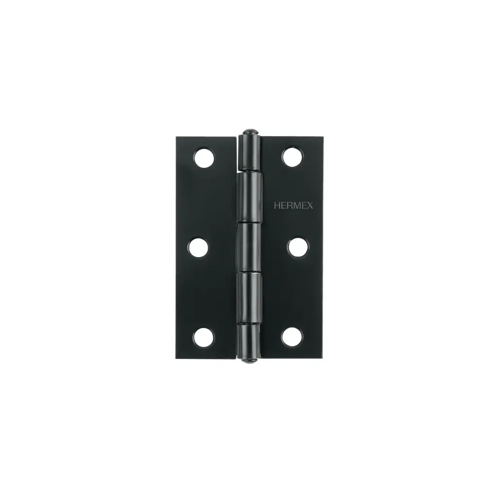 BR-306 Bisagra rectangular 3" negra, Truper Hermex