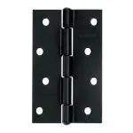BR-406 Bisagra rectangular 4" negra, Truper Hermex
