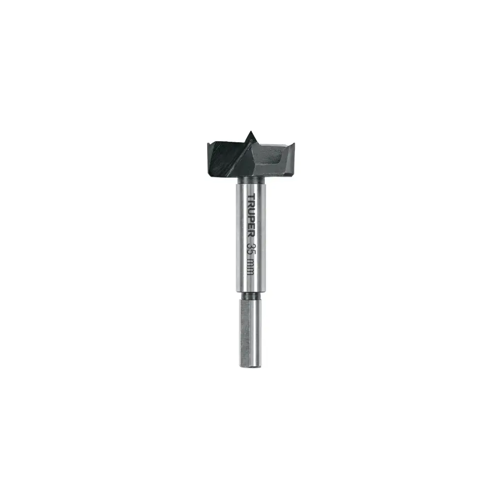 Broca forstner 35 mm para madera, Truper