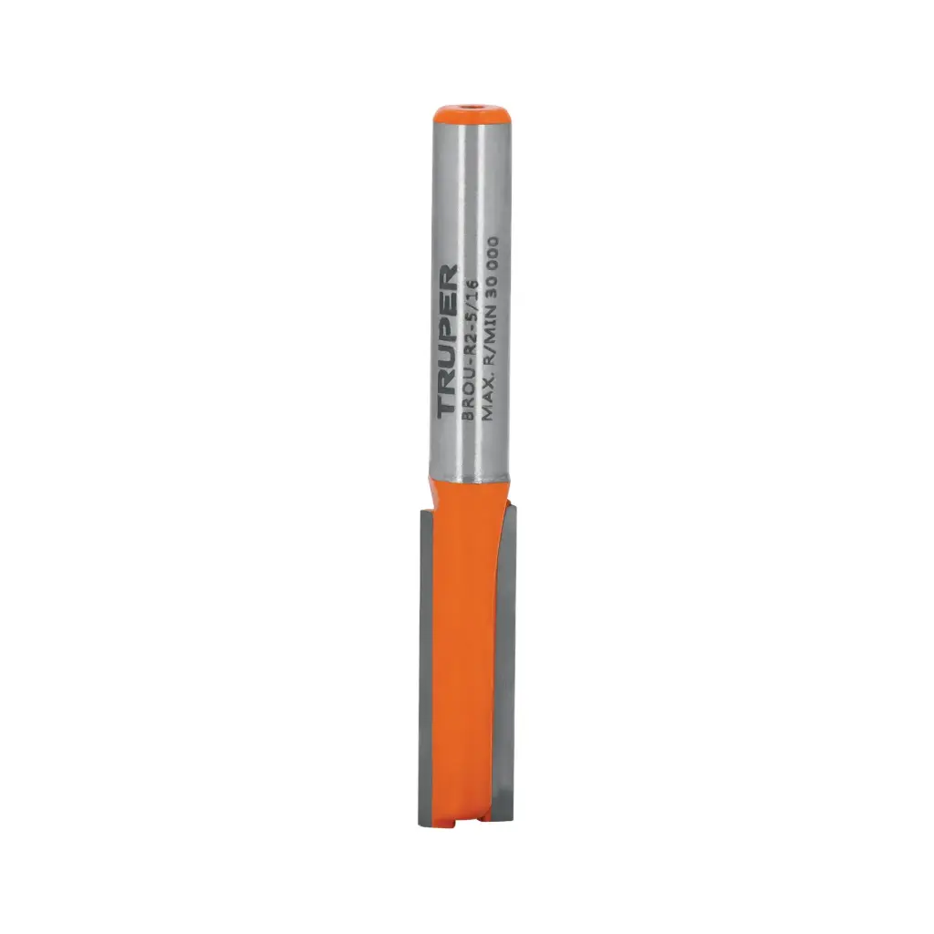 [11454] Broca para router recta con dos filos, 5/16" x 25.4mm, Truper