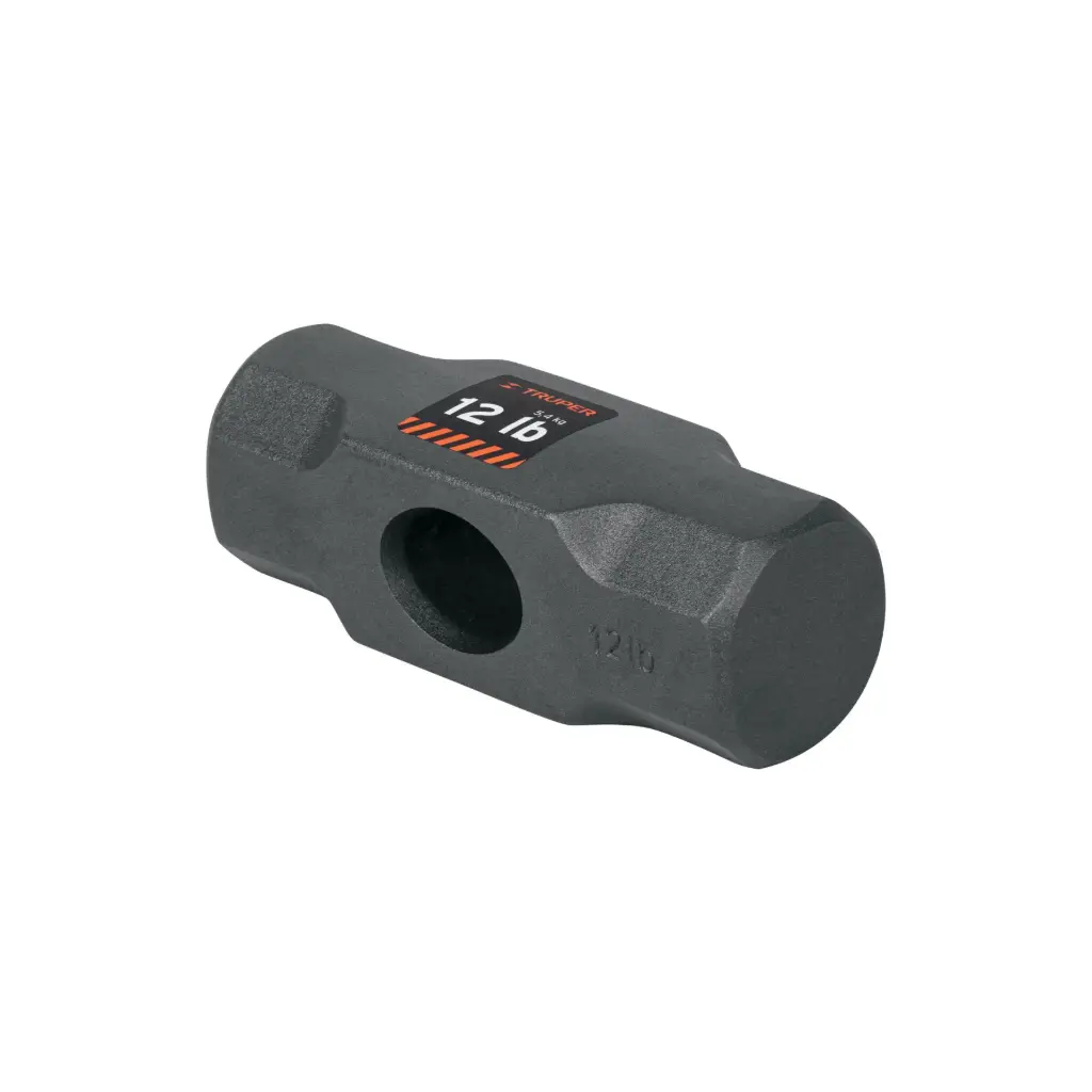 [10593] Cabeza de comba octagonal 12lb (a)35x45 mm (b)37x49, Truper