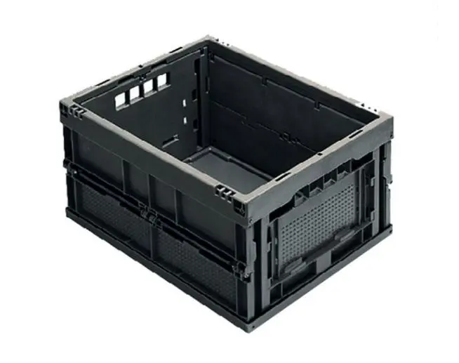 Caja plegable Sin Tapa Nettuno Negro | 40x30x23h, Storage Compat