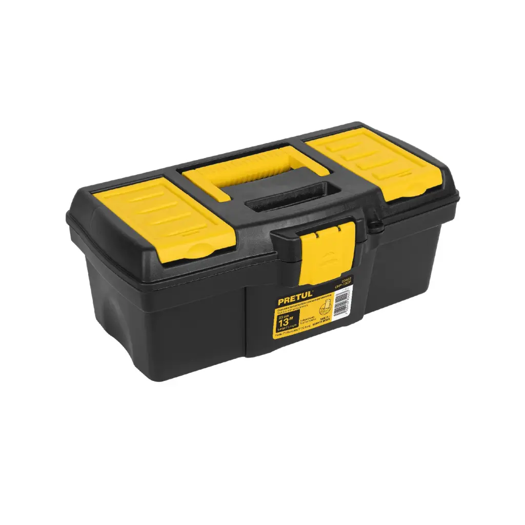 Cajas para herramienta con compartimientos 13", Pretul