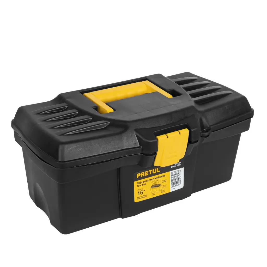 [20532] Cajas para herramienta sin compartimientos 16", Pretul