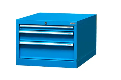 Cajonera azul de 3 cajones | Serie Work, Storage Compat