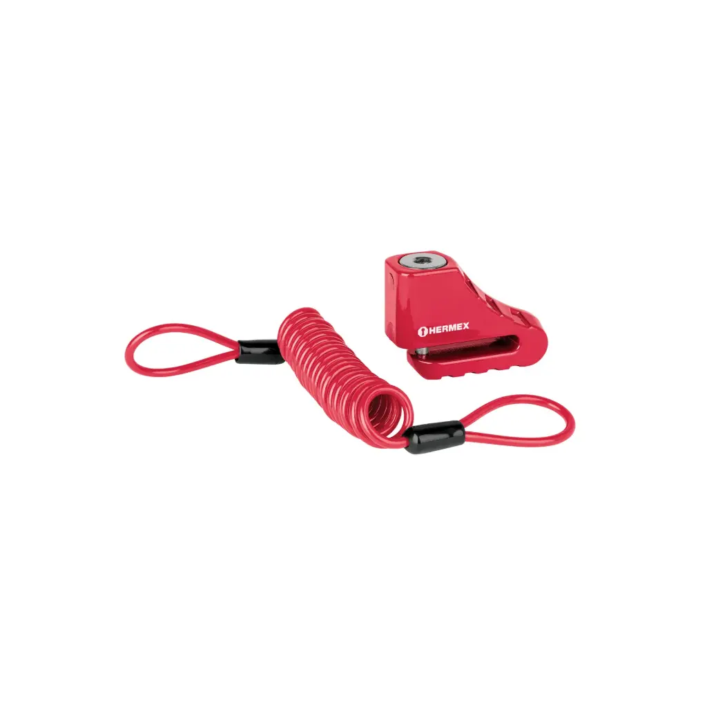 [49622] Candado para disco de motocicleta, perno de 5.5 mm, Hermex