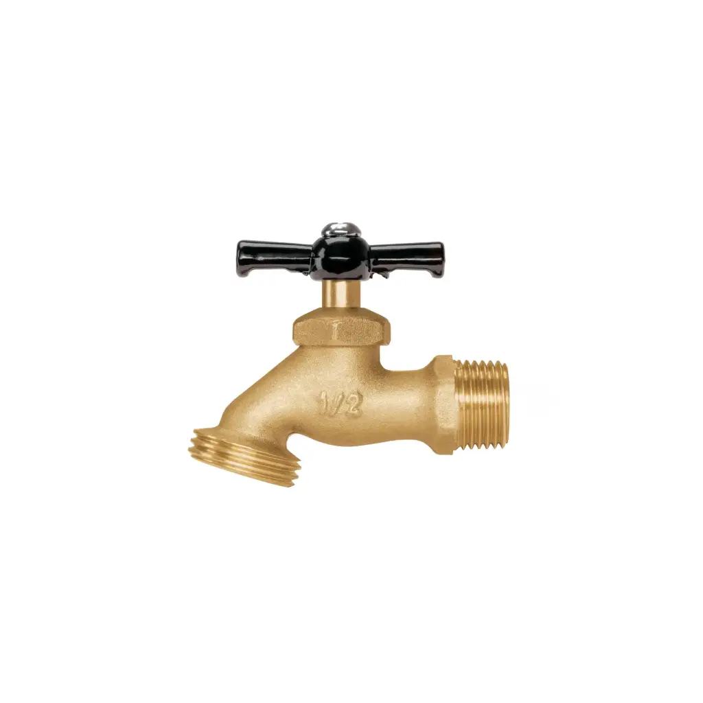 Caño para jardin, de laton 1/2", 100g, sin blister, Pretul