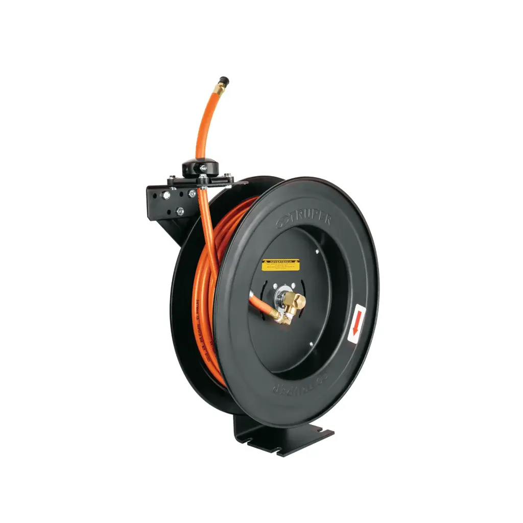 Carrete Retractil con manguera 3/8" x 15m, Truper