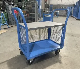 [FCFH00508 04] Carro Azul | 945x525x1045h RAL 5012, Storage Compat