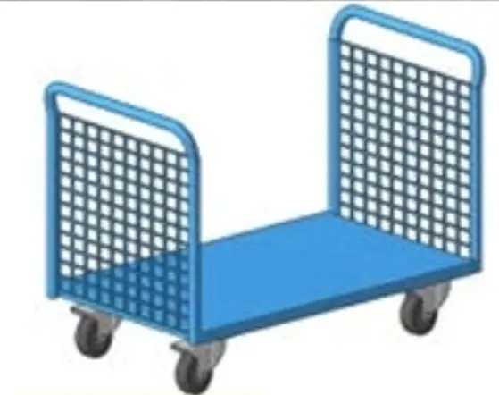 [FCEP10512 04] Carro Combi  AZUL | 1200x700x1000Hmm RAL 5012, Storage Compat
