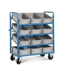 [FCHP20612 01] Carro Compat Gris | sin/cont c/piso+3 niveles, Storage Compat