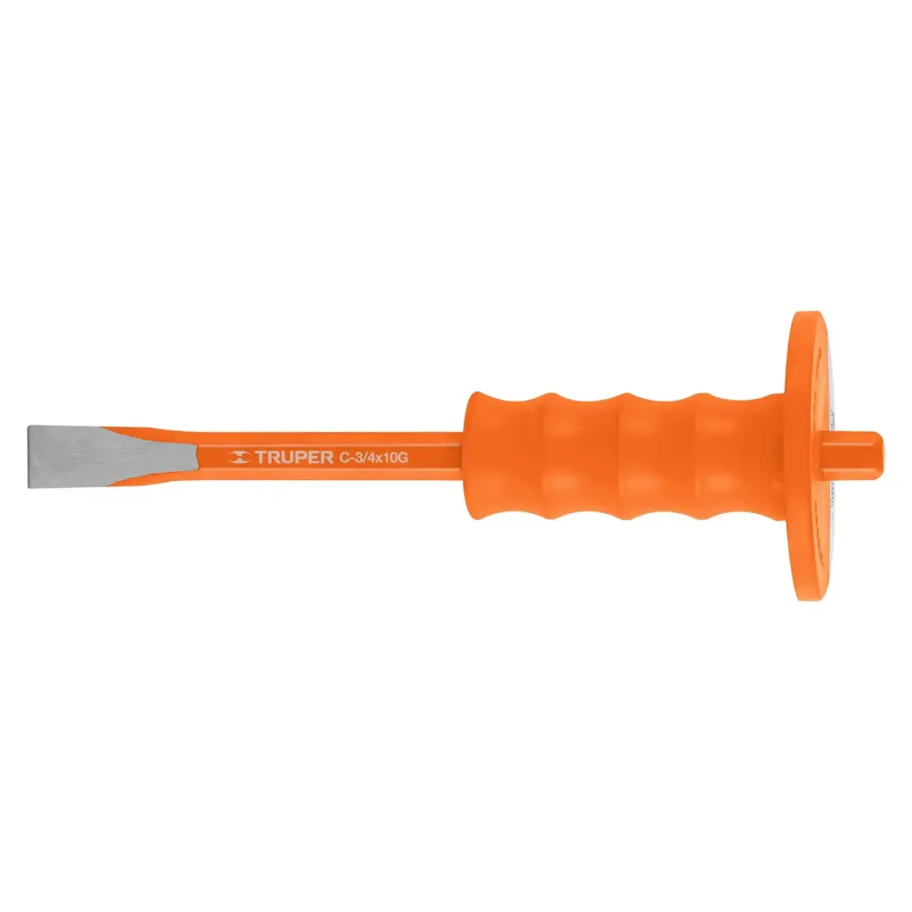 [12275] Cinceles 10" de largo con grip - Cuña 3/4", Truper