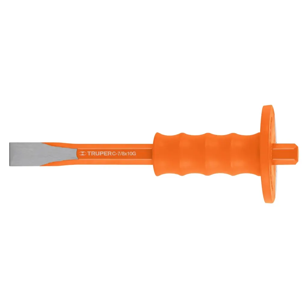 [12274] Cinceles 10" de largo con grip - Cuña 7/8", Truper