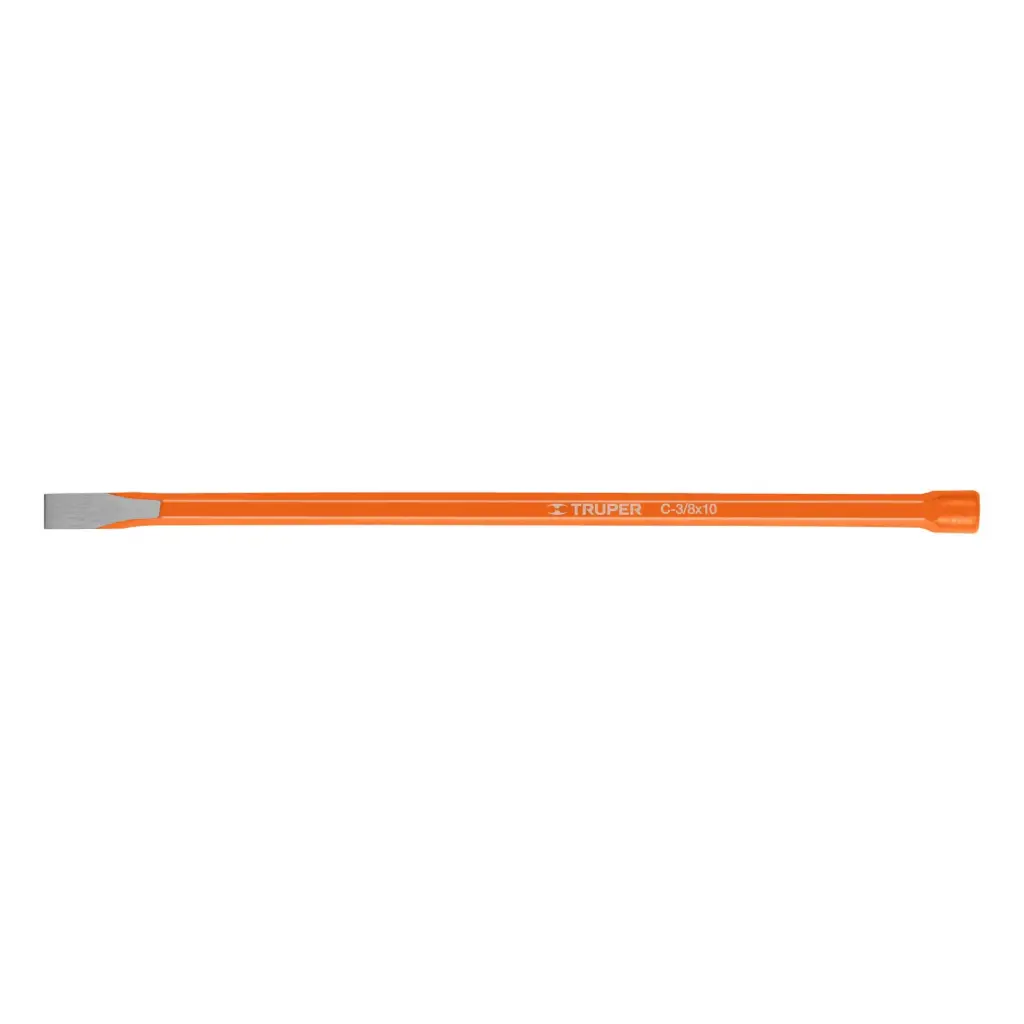 [12112] Cinceles 10" de largo - Cuña 3/8", Truper