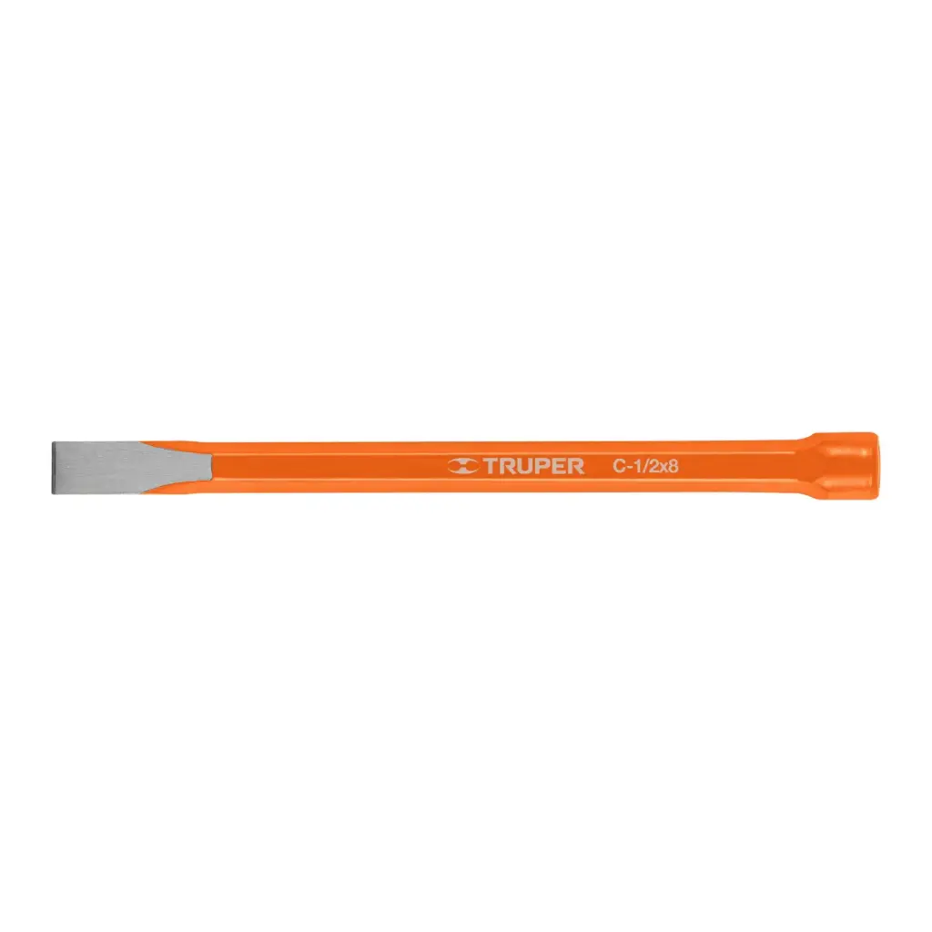 [12118] Cinceles 8" de largo - Cuña 1/2", Truper