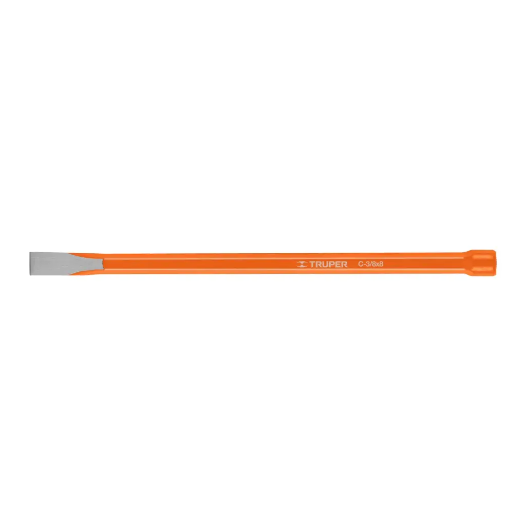 [12109] Cinceles 8" de largo - Cuña 3/8", Truper