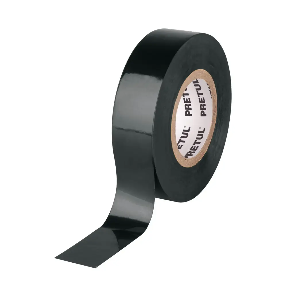 Cinta aislante, 18m x 19mm , en blister  espesor 0.13mm, Pretul