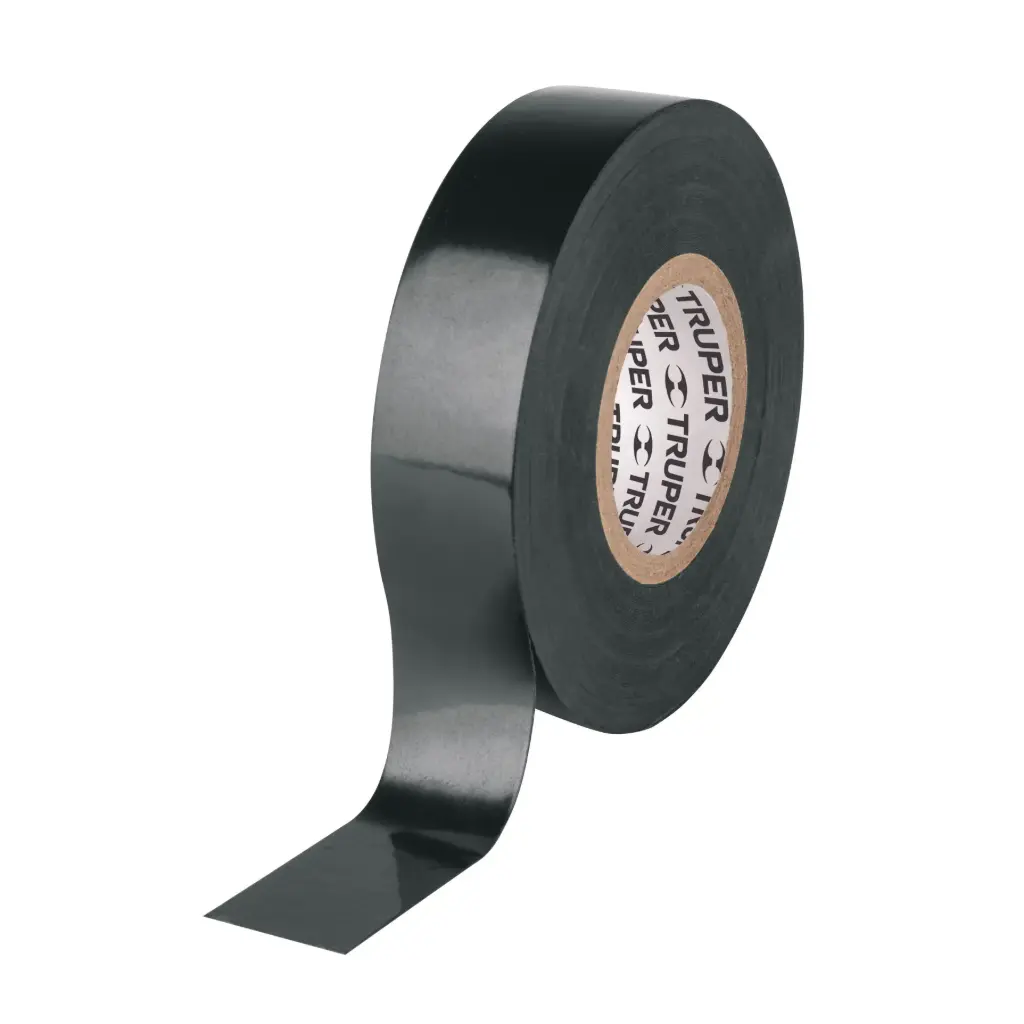 Cinta aislante 18m x 19mm en blister espesor 0.15mm, Truper