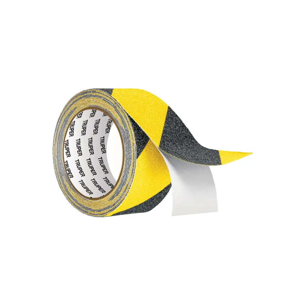 [101448] Rollo de 5 m de cinta antiderrapante ama/negra 50mm con abrasivo