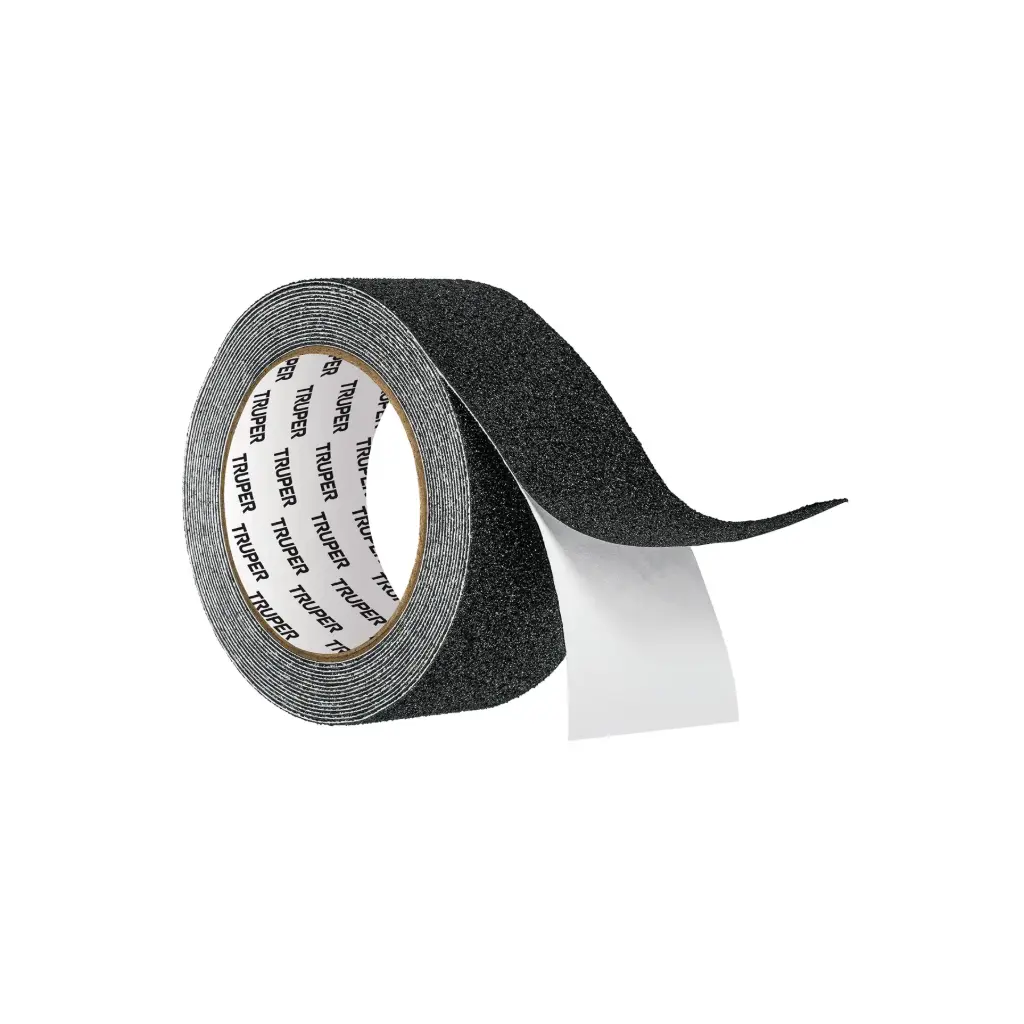 [12532] Rollo de 5 m de cinta antiderrapante negra 50 mm con abrasivo