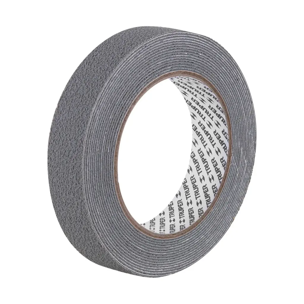 [101772] Rollo de 5 m cinta antiderrapante 25 mm gris para áreas húmedas