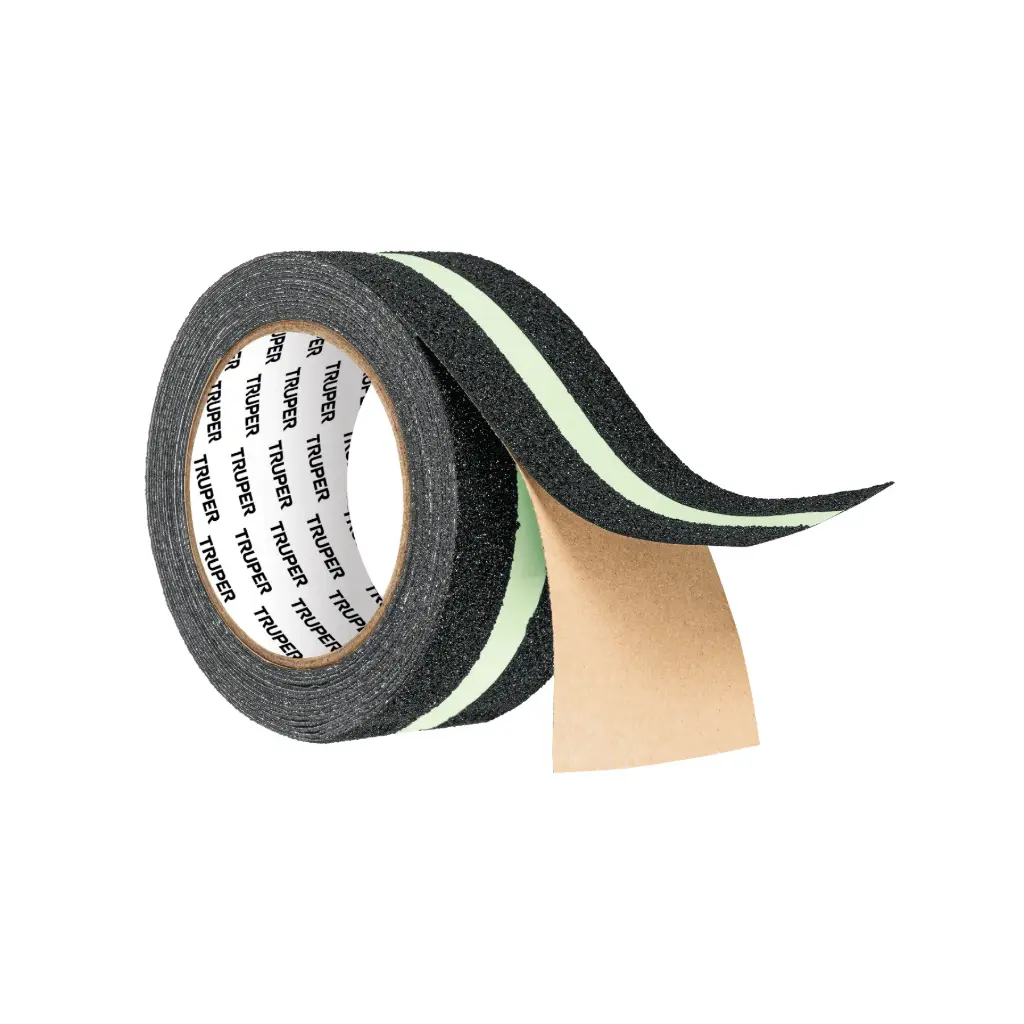 [101450] Rollo de 5 m cinta antiderrapante fotolumini. 50 mm con abrasivo