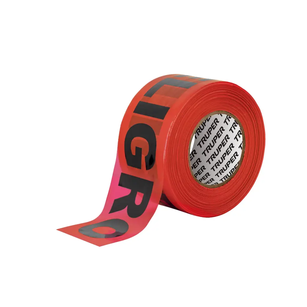 [12585] Rollo de 305 m de cinta de seguridad "Peligro", Truper
