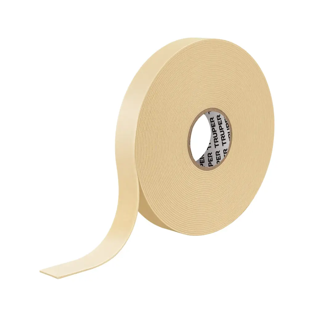 [11726] Cinta de montaje doble cara, ancho 19mm x 10m, Truper