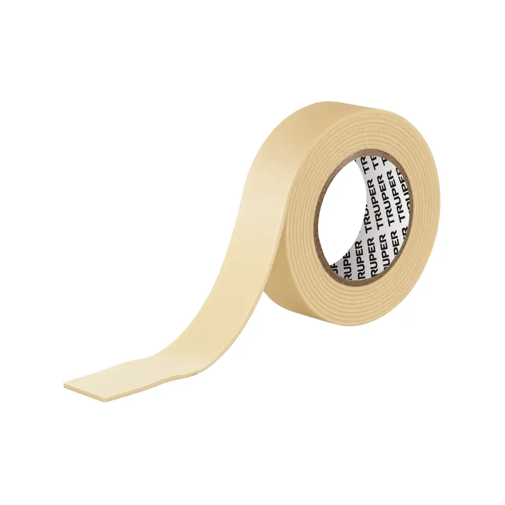 Cinta de montaje doble cara, ancho 19mm x 1.5m, Truper